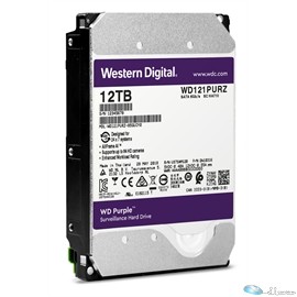 Western Digital HDD WD121PURZ 12TB SATA 3.5256MB AV Brand WD Purple 7200 RPM