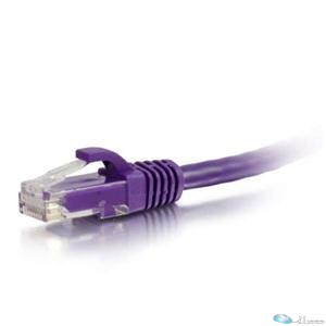 Legrand AV C2G 3FT CAT6 550 MHz Snagless Patch Cable - Purple