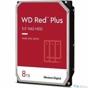 WESTERN DIGITAL WD RED PLUS 8TB SATA 6GB/S 256MB 3.5IN HDD 3 YEARS WARRANTY